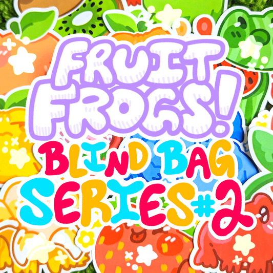 Fruit Frog Stickers Blind Bag Series 2
