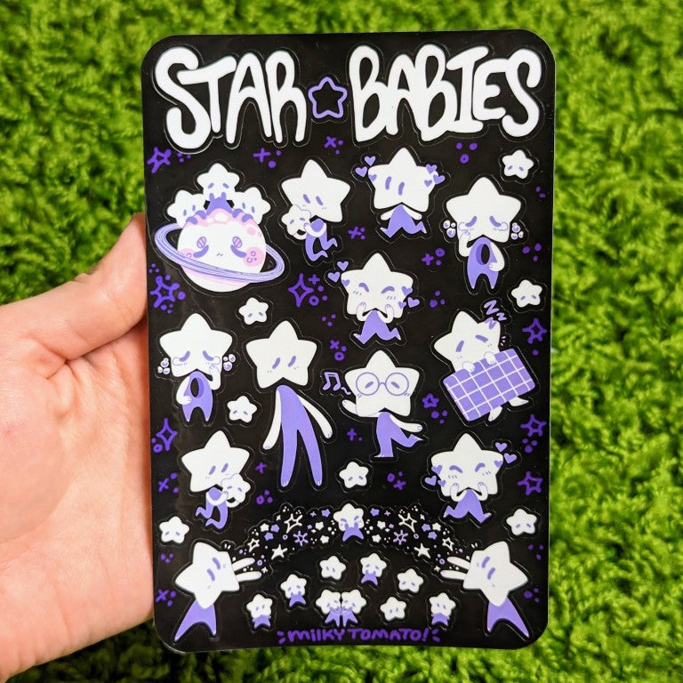 Star Babies Sticker Sheet – Milky Tomato