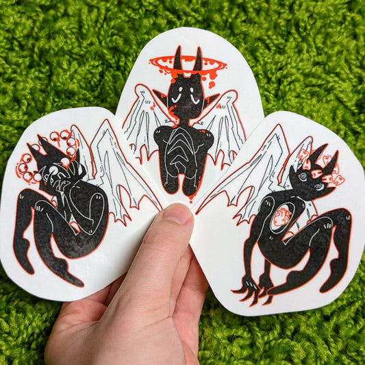 Gore Angel Temporary Tattoos