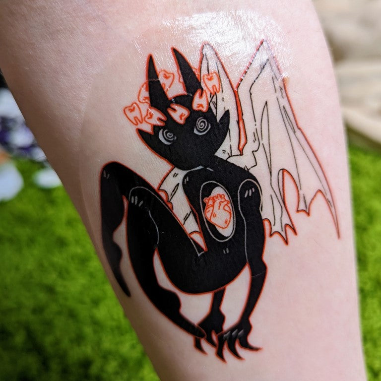 Gore Angel Temporary Tattoos