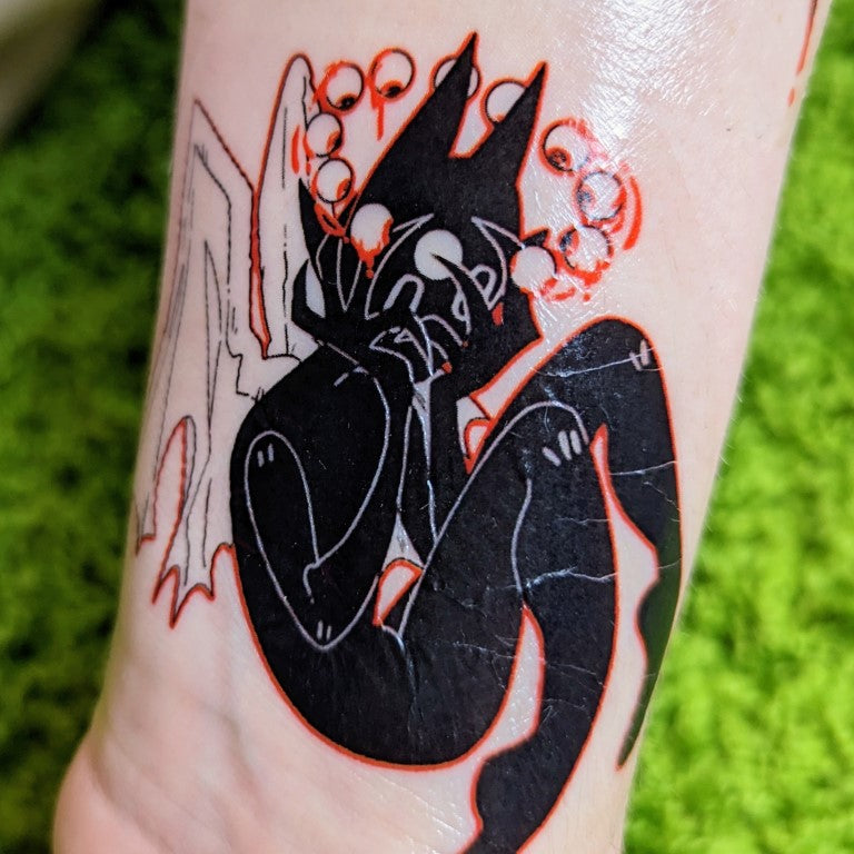 Gore Angel Temporary Tattoos