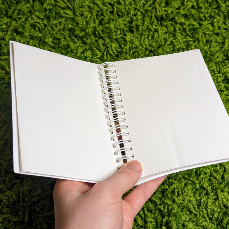 Forest Peeking Ghost Small Reusable Sticker Book