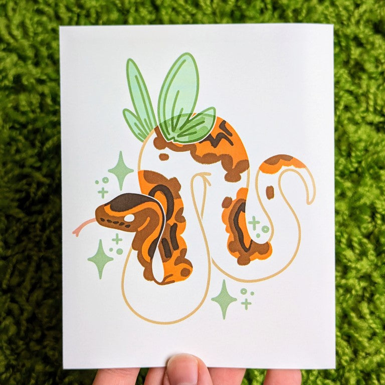 Snake Fable Fable Fairy Snake Mini Prints – Milky Tomato