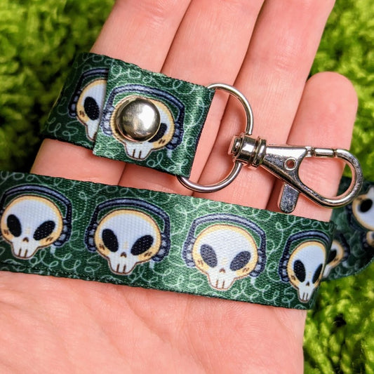 Cade Skull Lanyard