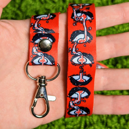 Dripping Eyes Lanyard