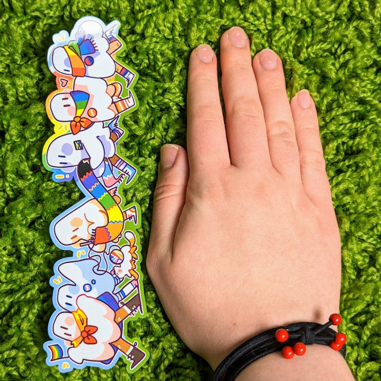 Long Ghost Pride Parade Sticker!