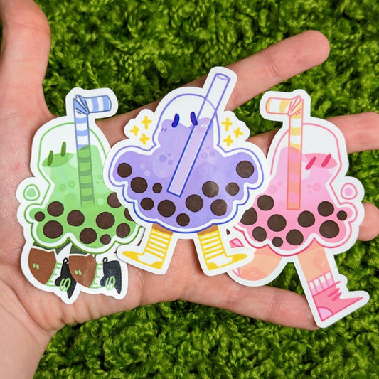 Boba Ghost Stickers