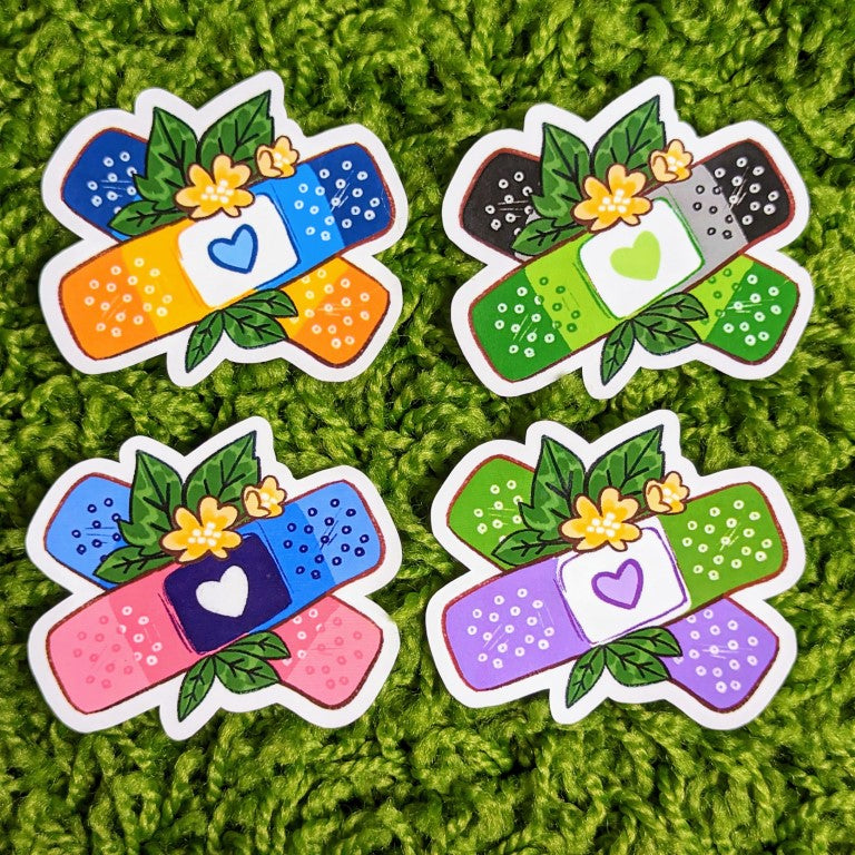 Pride Bandaid Stickers