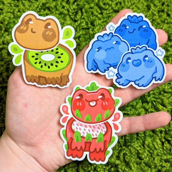 Fruit Frog Stickers Blind Bag Series 2 – Milky Tomato