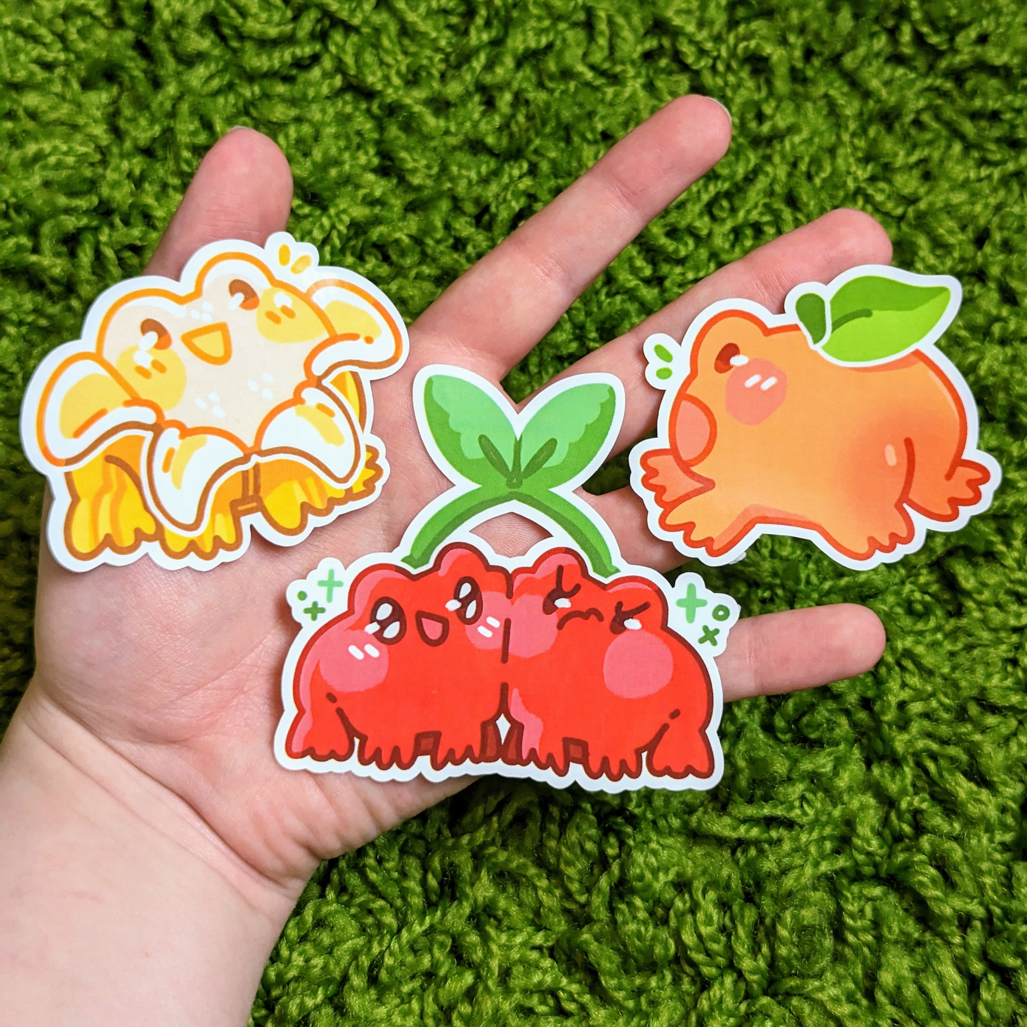 Fruit Frog Stickers Blind Bag Series 2 – Milky Tomato
