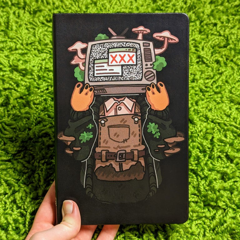 Mushroom TV Head Sketchbooks