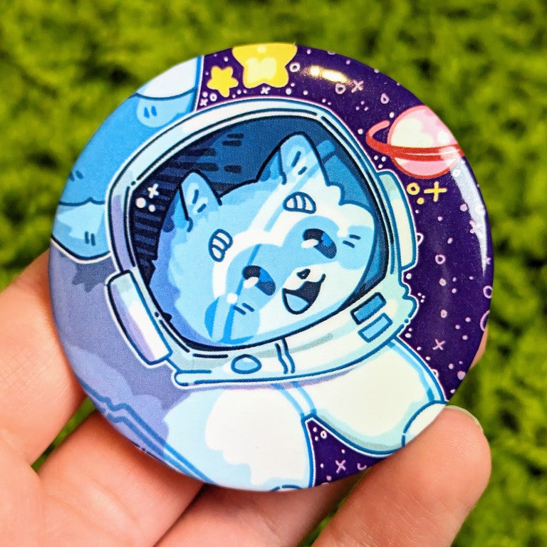 Space Raccoon Buttons