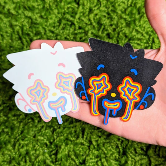 Dripping Face Stickers
