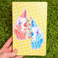 Split Gum Ball Clown Sketchbook