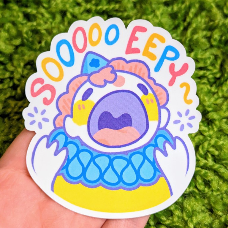 Eepy Clown Sticker