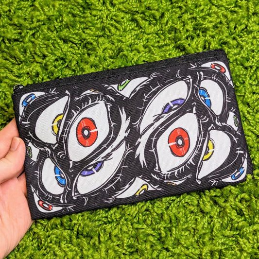 Rainbow Eyes Pencil Pouch