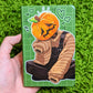 Autumn Pumpkin Head Small Sketchbook
