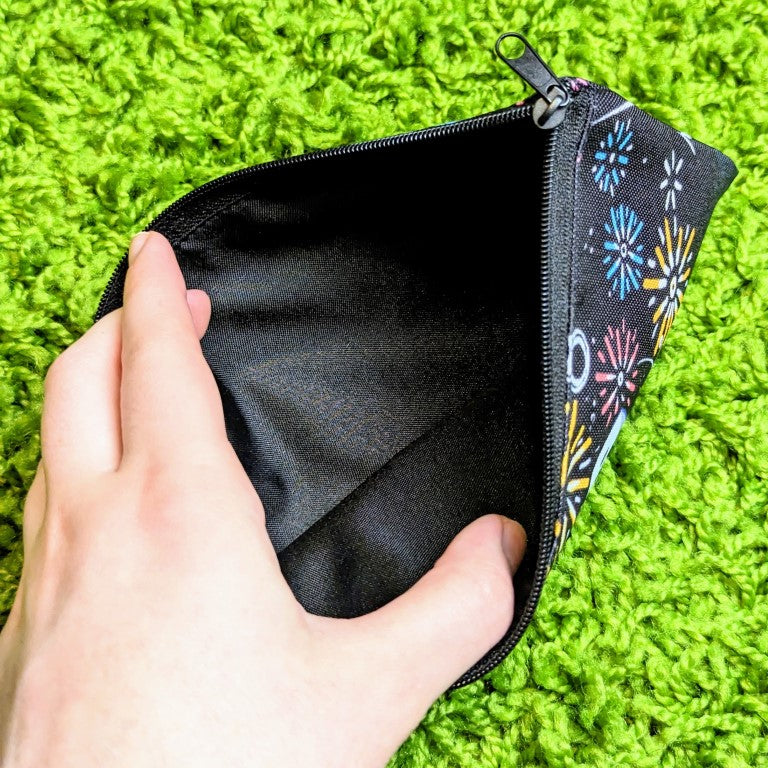 Fireworks Ghost Pencil Pouch