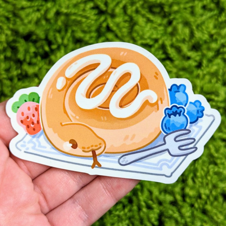 Sweet Snake Snack Sticker Set