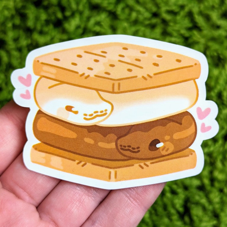 Sweet Snake Snack Sticker Set