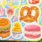 Snake Snacks Sticker Sheet