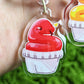 Snake Snack Fast Food Dangling Keychains