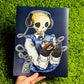 Aesthetic Chilling Skeleton Large Print