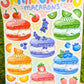 Snake Snacks Macarons Sticker Sheet