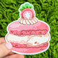 Snake Snacks Macarons Sticker Set
