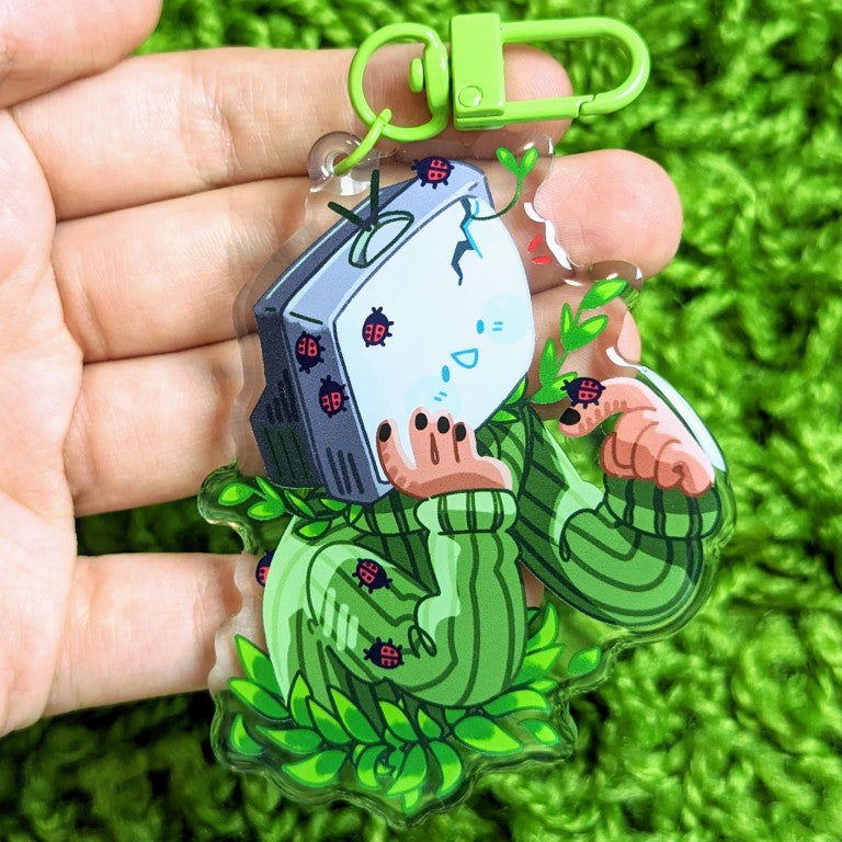 TV Friend Acrylic Keychain