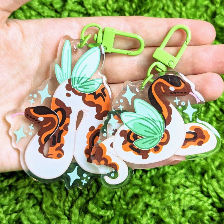 Fable Fairy Snake Acrylic Keychains