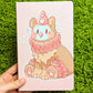 Pink Clown Bear Sketchbook