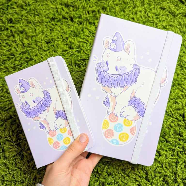 Purple Clown Bear Sketchbook