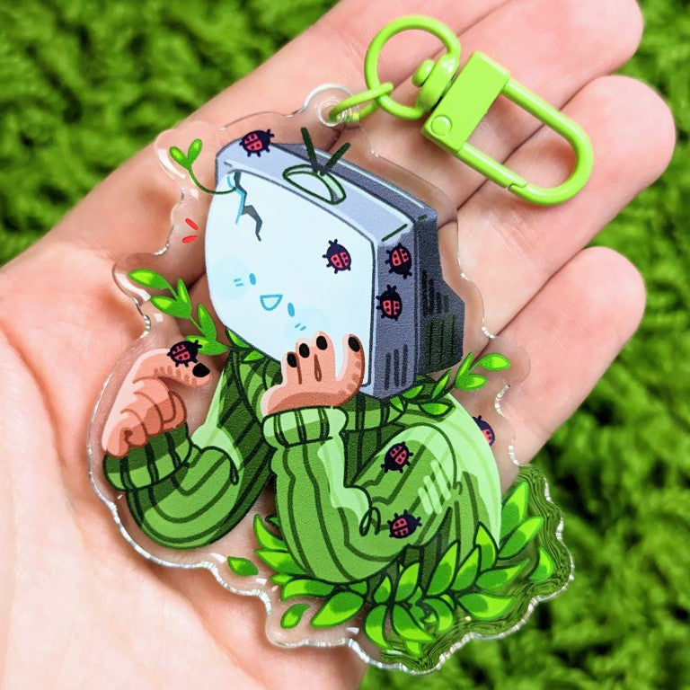 TV Friend Acrylic Keychain