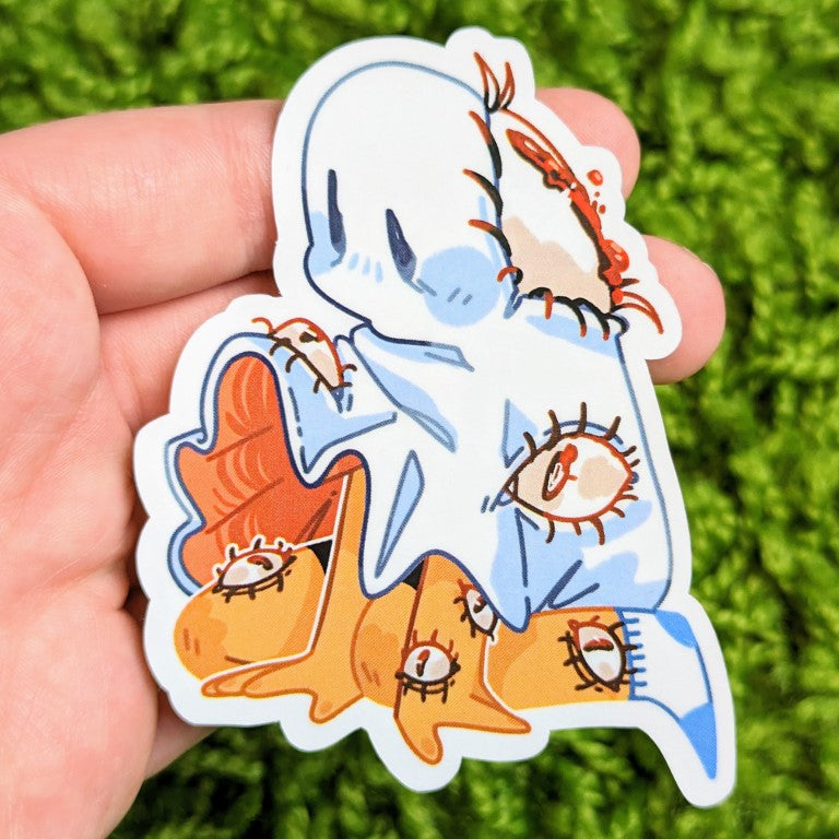 Creepy Ghost Stickers