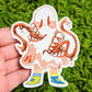 Creepy Ghost Stickers