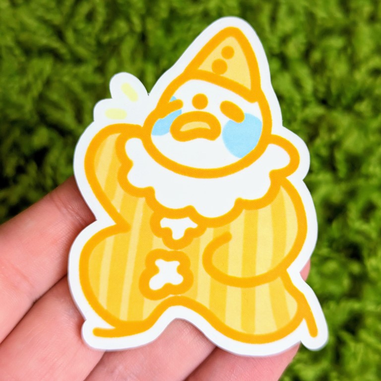 Cute Lil Clown Stickers