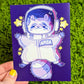 Space Raccoon Mini Prints
