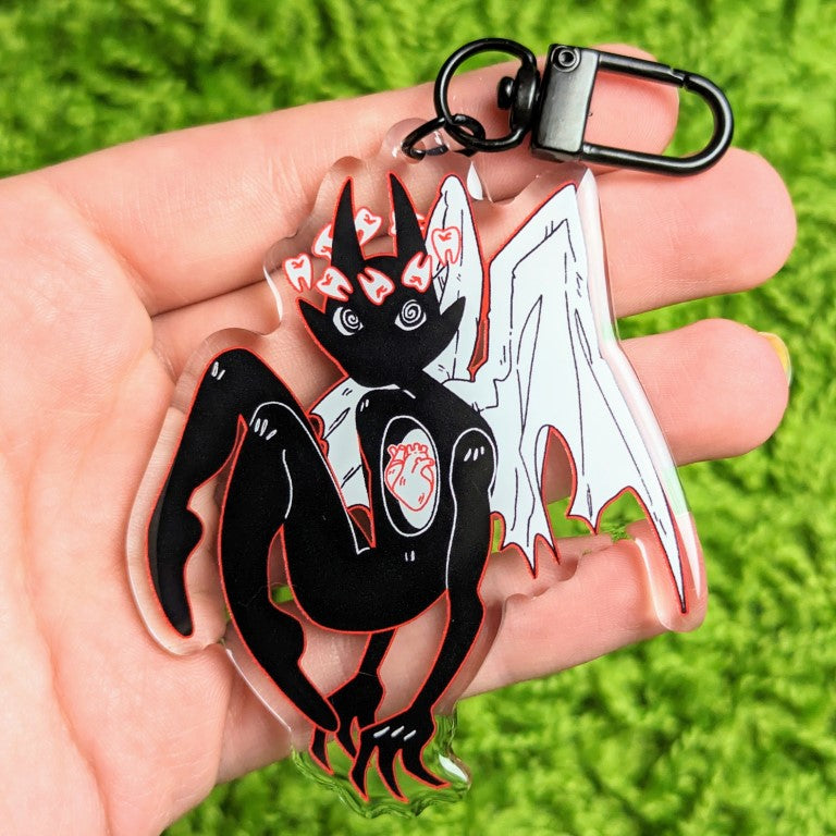 Gore Angel Acrylic Keychains