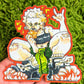 Aslan Full Body Grunge Sticker