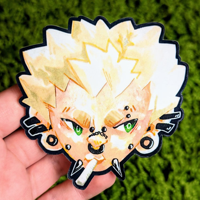 Painted Aslan Grunge Sticker