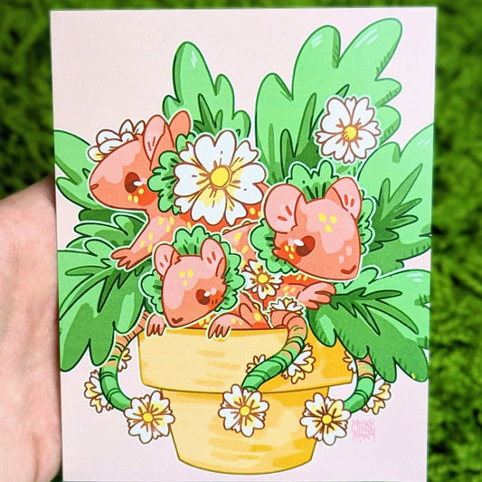 Potted Pets V1 Mini Prints