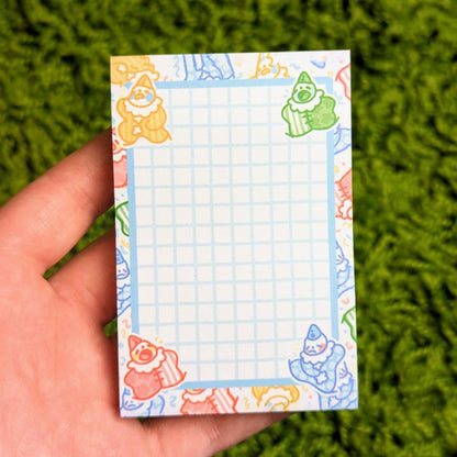 Silly Clown Sticky Notes