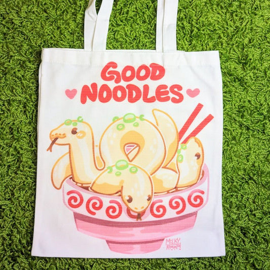 Udon Snake Snack Tote Bag