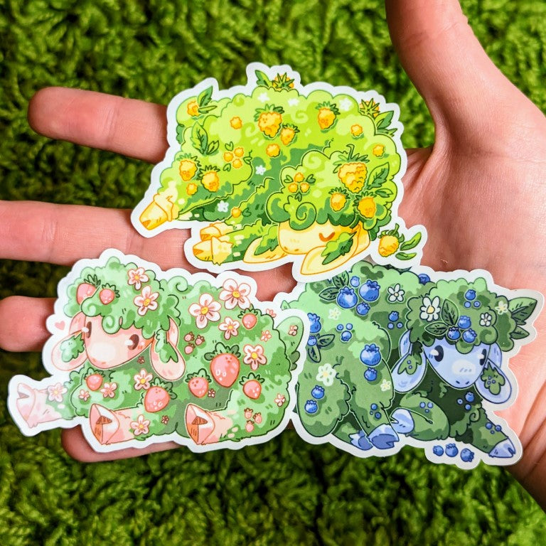 Berry Sheep Stickers
