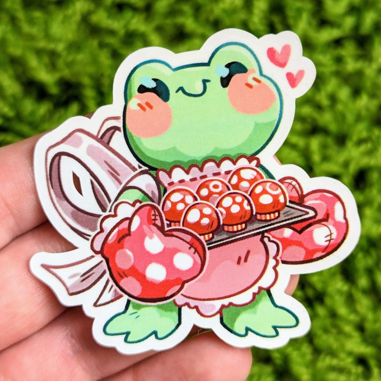 Frog Traveler Stickers