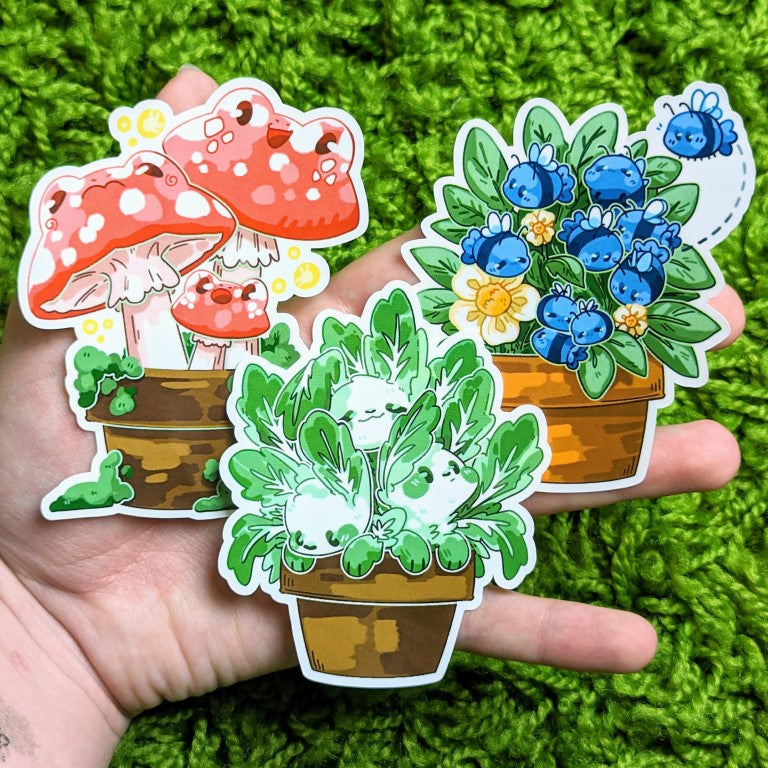 Potted Pets V2 Stickers