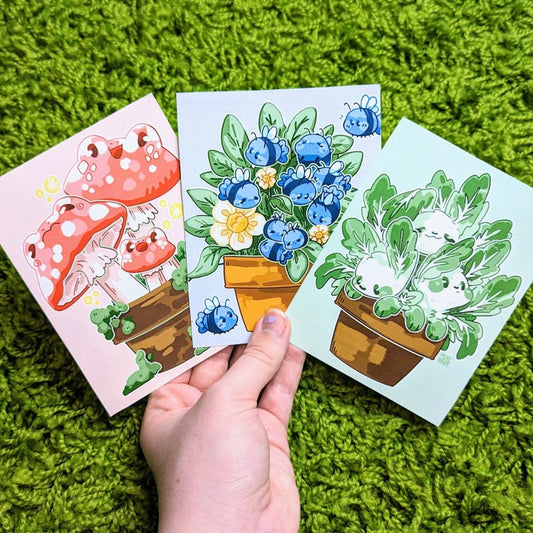 Potted Pets V2 Mini Prints