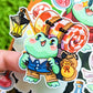 Merchant Frog Sticker Sheet