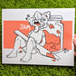 Cute Breakfast Doodle Prints